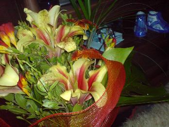 باقة الورد الجميلة