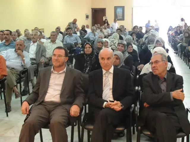 جانب من جمهور حفل إفتتاح مكتب موقع خيامكم