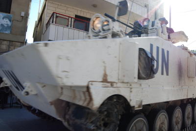 UNIFIL Convoy in Ain Ebel