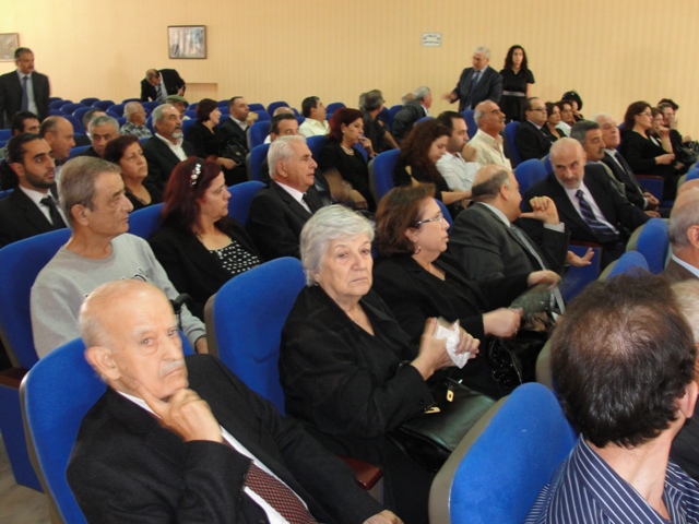 جانب من المشاركين في  تأبين الراحل هاني عساف