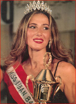 ملكة جمال لبنان لعام 1984: سوسن السيد إبنة طرابلس