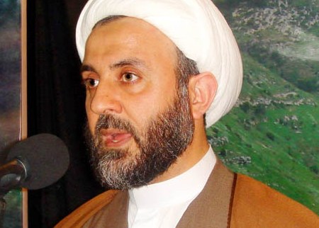مسؤول منطقة الجنوب في حزب الله الشيخ نبيل قاووق