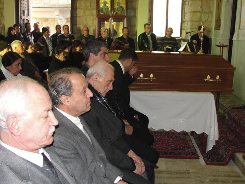 جناز الدكتور حليم القسيس في كنيسة الروم الأرثودكس في الخيام