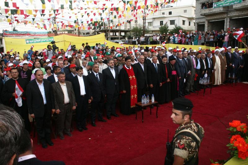 المطران مار بشارة بطرس الراعي في الخيام
