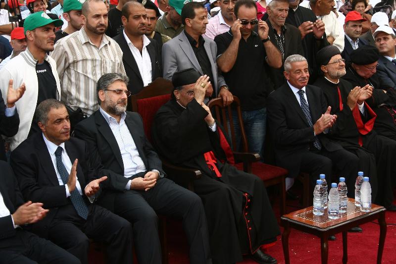 المطران مار بشارة بطرس الراعي في الخيام