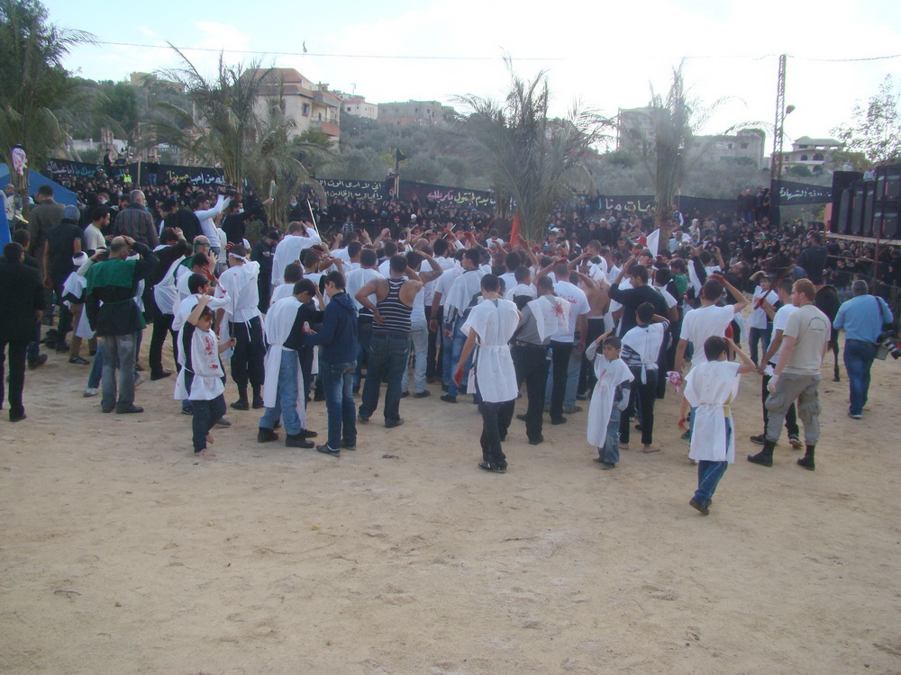 مسيرة للضريبة في كفركلا بعد مشهد مصرع الامام الحسين