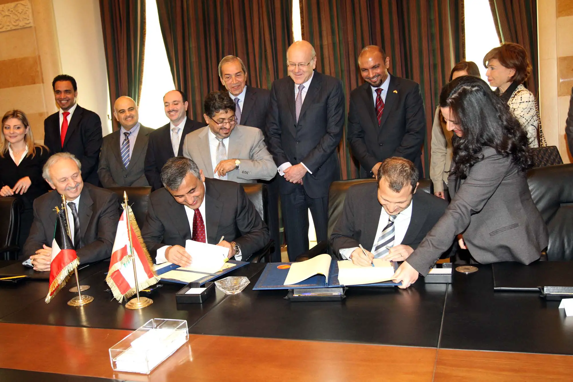 توقيع اتفاق قرض كويتي لمشروع إنشاء منظومتي صرف صحي في الخيام وفي شقرا