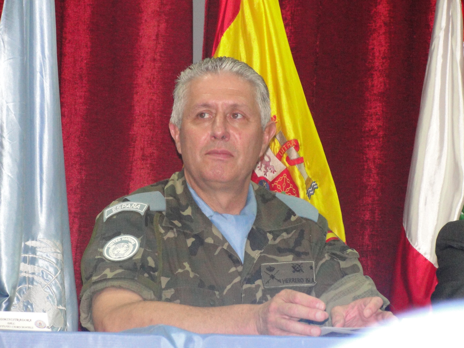 قائد القطاع الشرقي لقوات «اليونيفل» العاملة في جنوب لبنان الجنرال هوليو هيريرا ايسلا