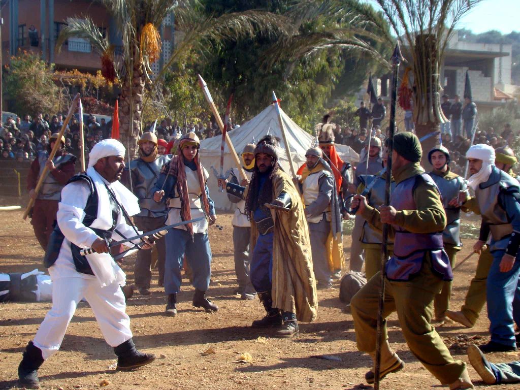 واقعة الطف.. مسرحية عاشورائية في كفركلا 6-12-2011 - أرشيف