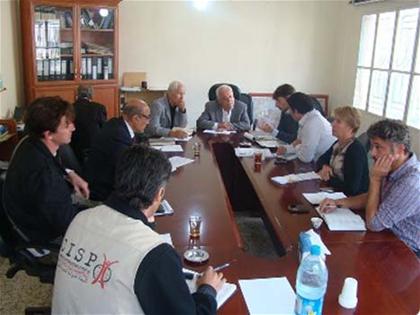 اجتماع المفوضية العليا لإغاثة اللاجئين في مركز بلدية شبعا