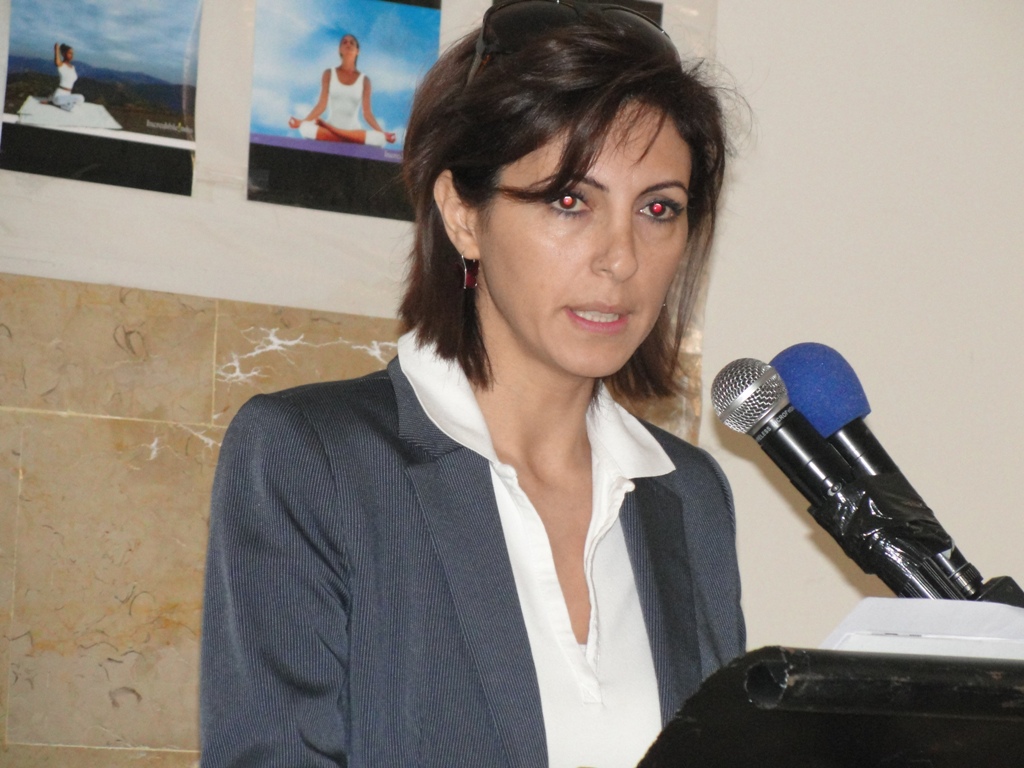 ماجدة بو داغر ممثلة جمعية جذور لبنان