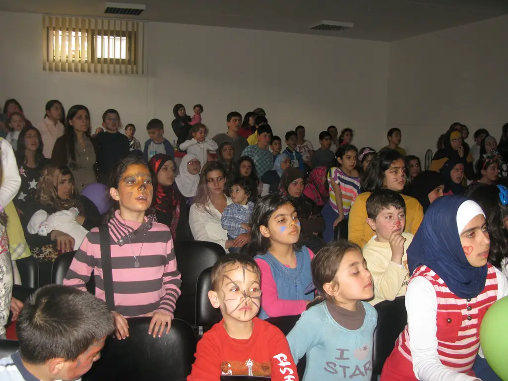  حفل حاشد للأولاد في الخيام بمناسبة عيد الطفل