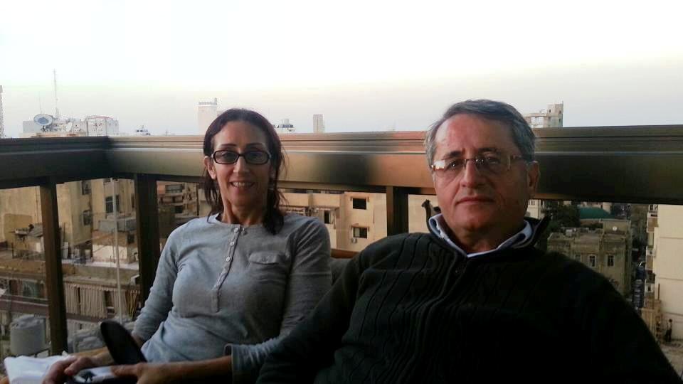 المهندس أسعد رشيدي والسيدة عقيلته