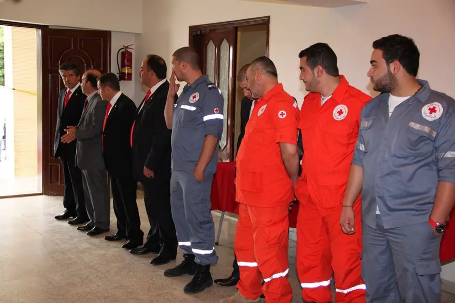 تكريم متطوعي الصليب الاحمر اللبناني في النبطية