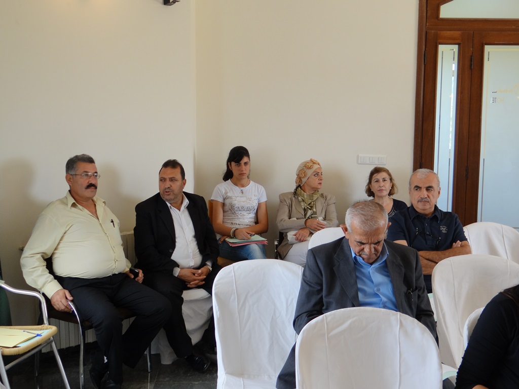 ورشة عمل في إبل السقي \