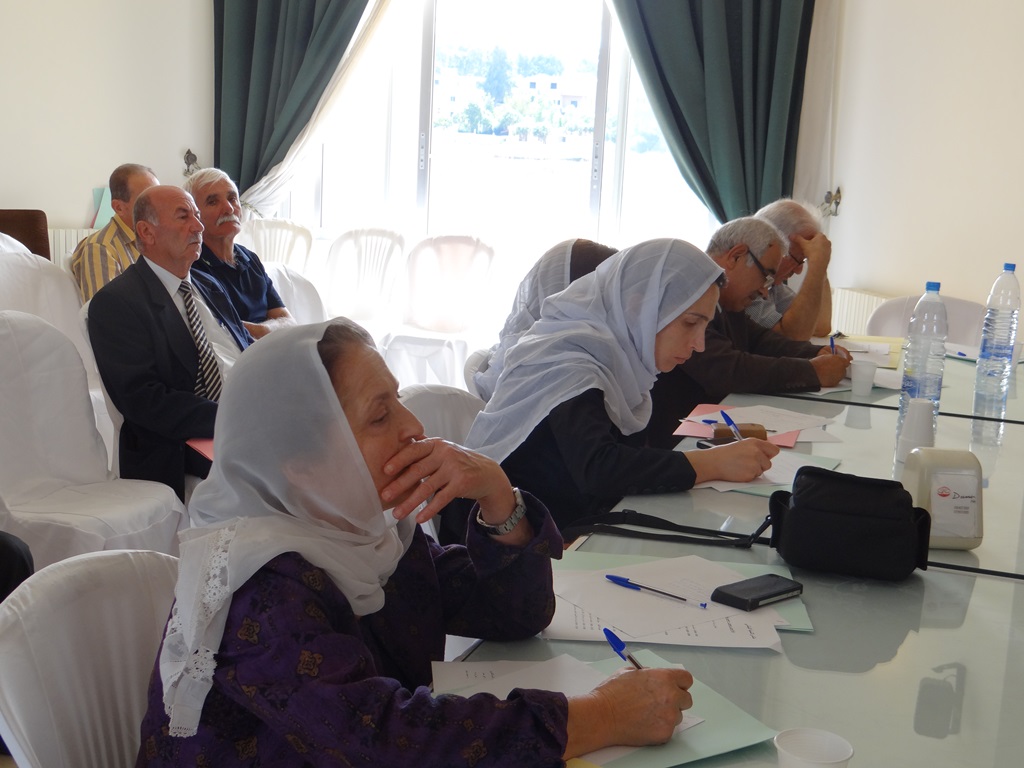 ورشة عمل في إبل السقي \