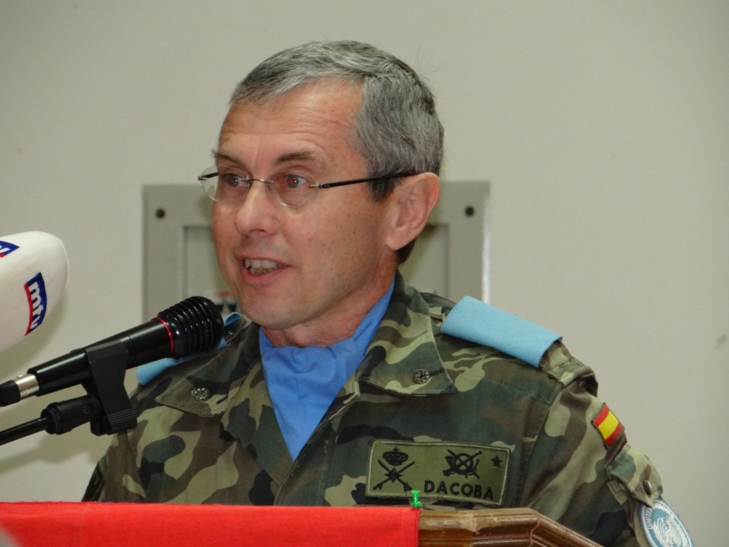 ممثل قائد اليونيفيل الجنرال فرنسيسكو داكوبا قائد القطاع الشرقي