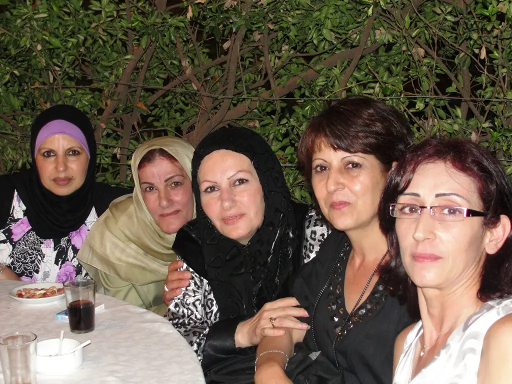 ناشطات في جمعية سيدات الخيام للتنمية في إحدى المناسبات (من الأرشيف)