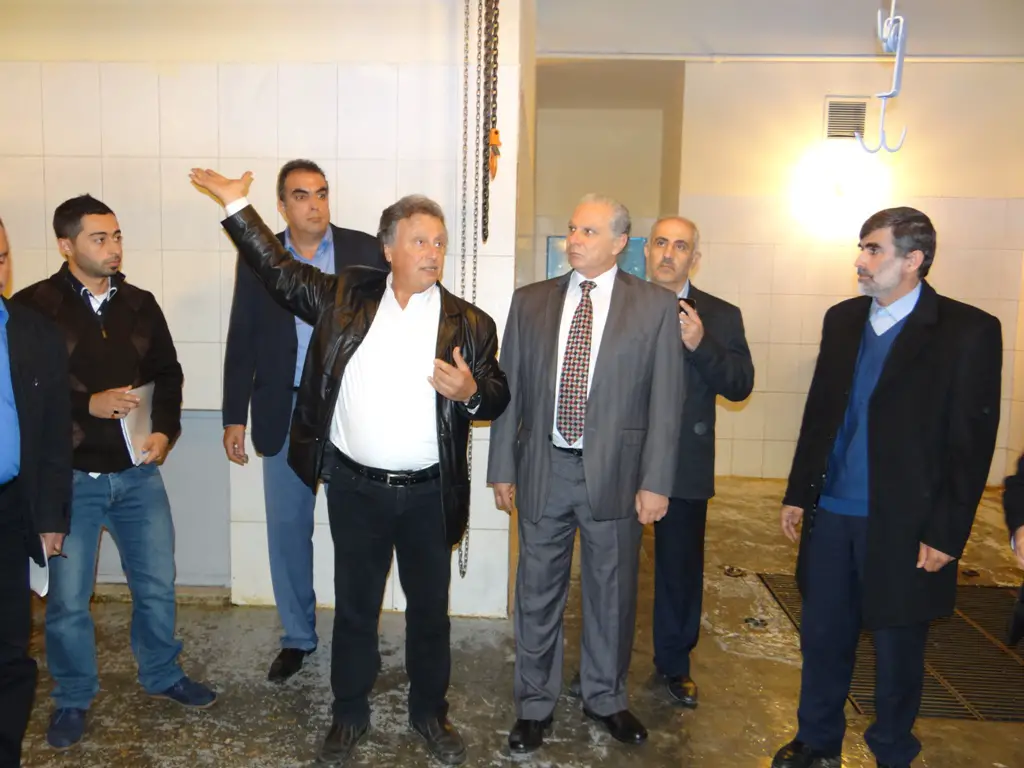 تفقد الجميع المسلخ الذي تشرف عليه بلدية الخيام، الذي يطابق الشروط المطلوبة بالكامل