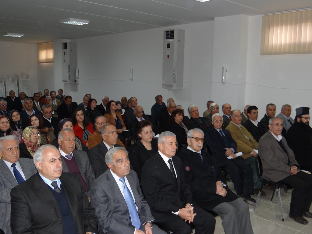 من الندوة التي أقامها نادي الخيام في ذكرى استشهاد الدكتور شكرالله كرم