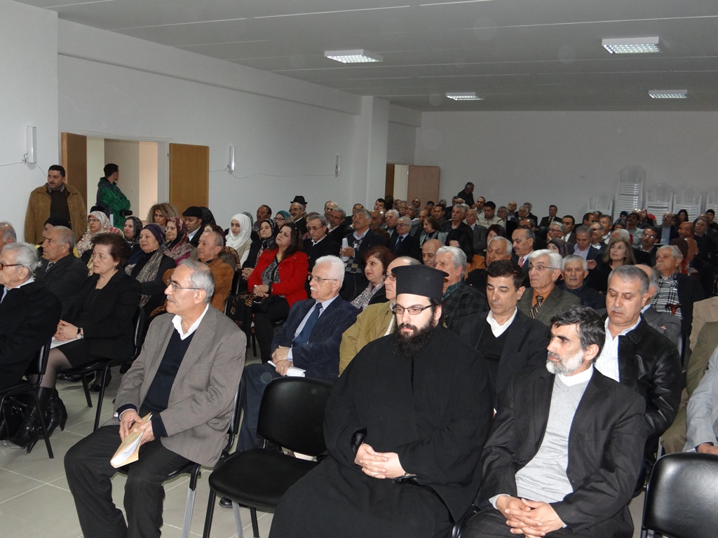 من الندوة التي أقامها نادي الخيام في ذكرى استشهاد الدكتور شكرالله كرم