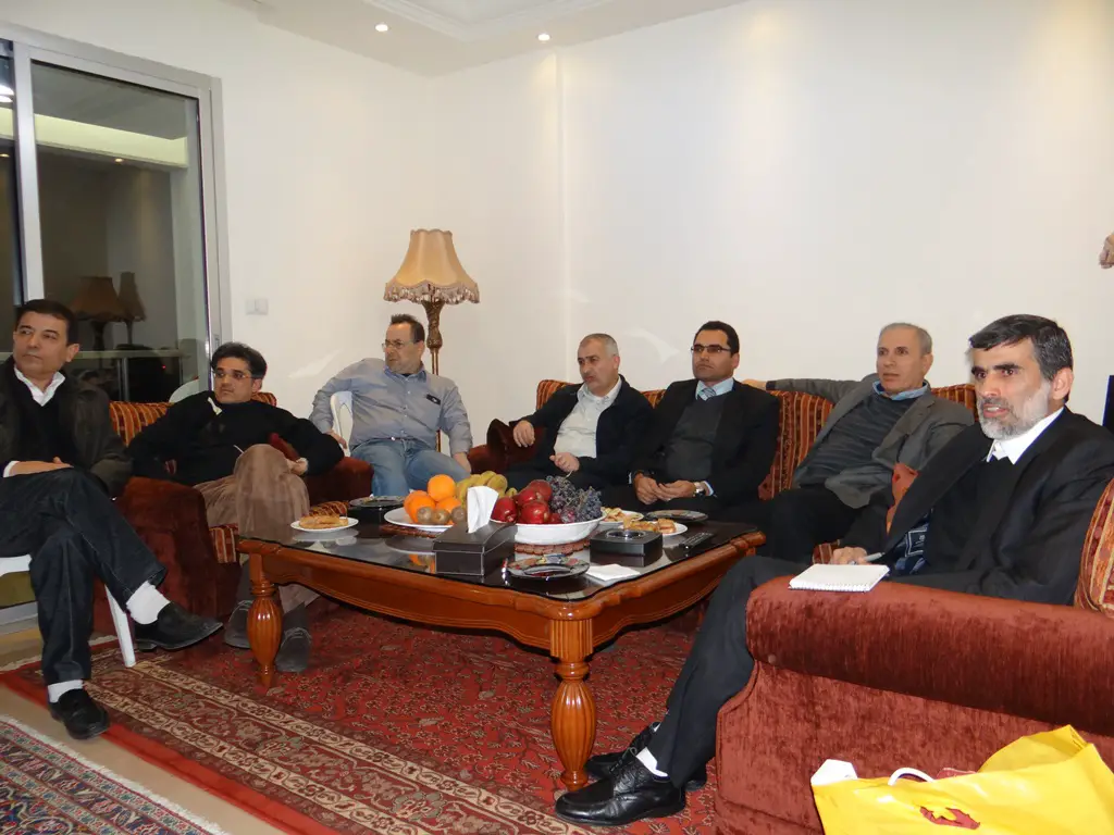 اللقاء الخيامي في بيروت في دارة المهندس أسعد رشيدي