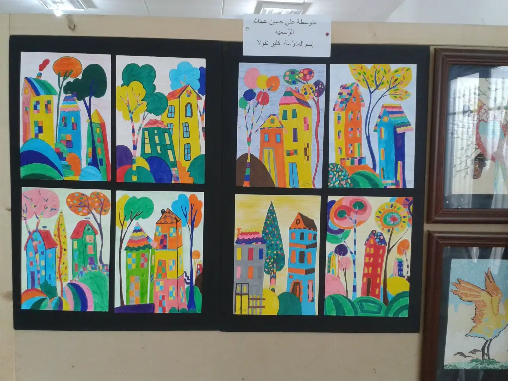 إبداعات طلابنا برزت في معرض الرسوم للمدارس الرسميّة في مرجعيون - حاصبيا 