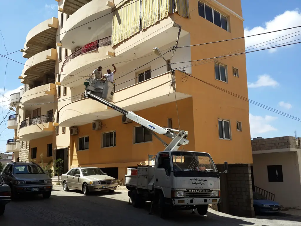 المعدات والآليات المطلوبة متوفرة لفرق الصيانة