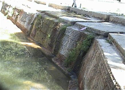 شلالات نهر الحاصباني من دون مياه