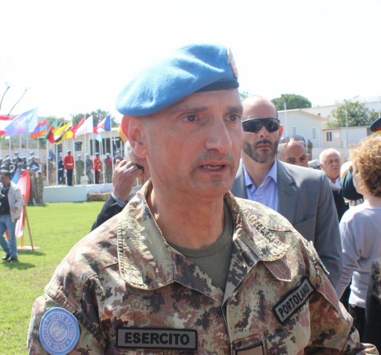 القائد العام لليونيفيل الميجور جنرال لوتشيانو بورتولانو