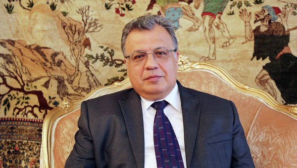السفير الروسي في تركيا، أندريه كارلوف