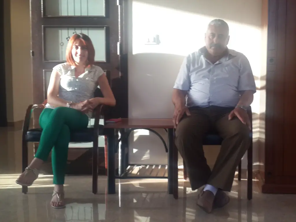 يوسف الخوري، رئيس بلدية القليعة ونائب الرئيس الإعلامية رونيت ضاهر