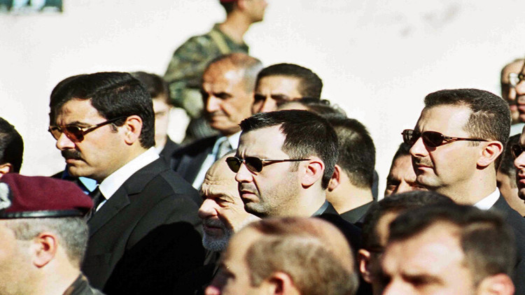 الرئيس السوري بشار الأسد وأخوه ماهر الأسد (صورة من الأرشيف)