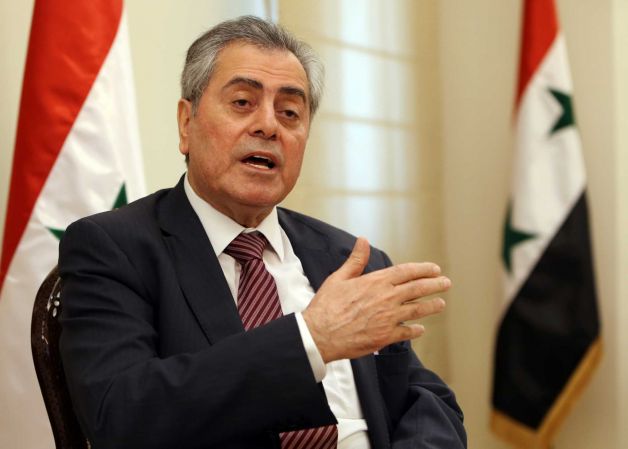 السفير السوري في لبنان علي عبد الكريم العلي 