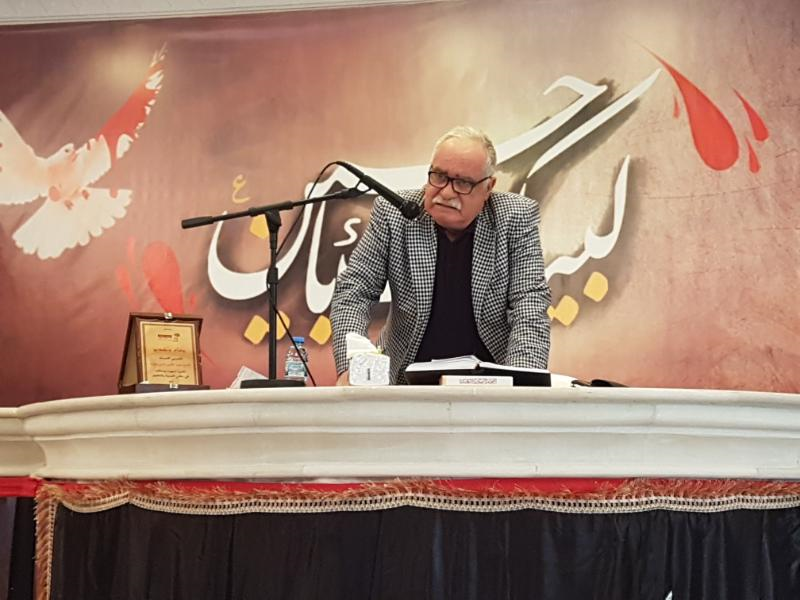 رئيس بلدية الخيام الدكتور علي نصرات عبدالله خلال إلقاء كلمته