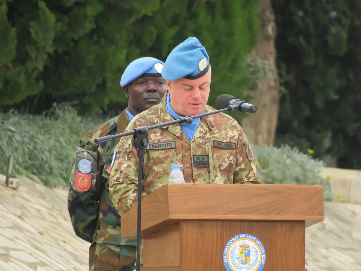 قائد قوات الأمم المتحدة المؤقتة في لبنان الجنرال ستيفانو ديل كول