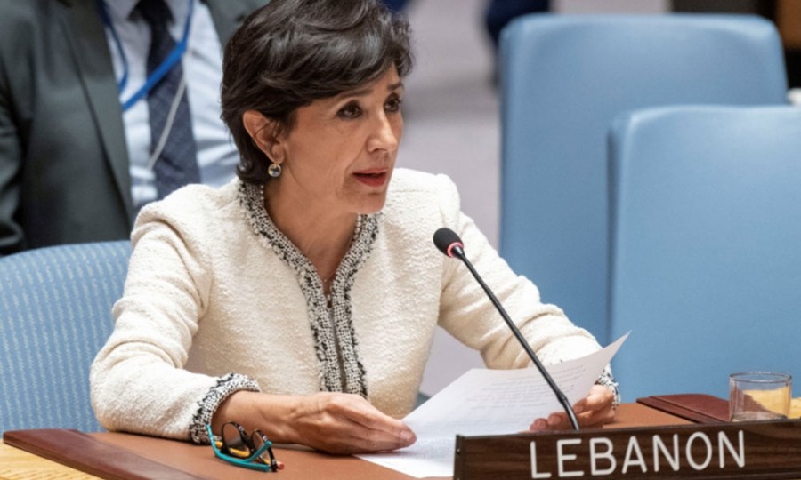 مندوبة لبنان لدى الأمم المتحدة أمل مدللي