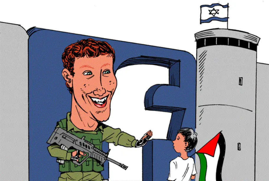 «يسعى فايسبوك الى تصنيف الصهيونية ضمن معايير «خطاب الكراهية