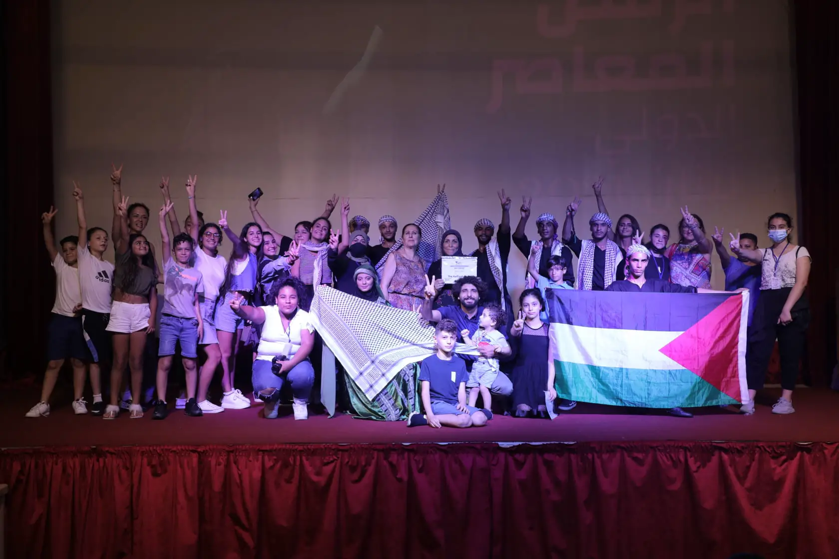 من فعاليات المهرجان في المسرح الوطني اللبناني المجاني