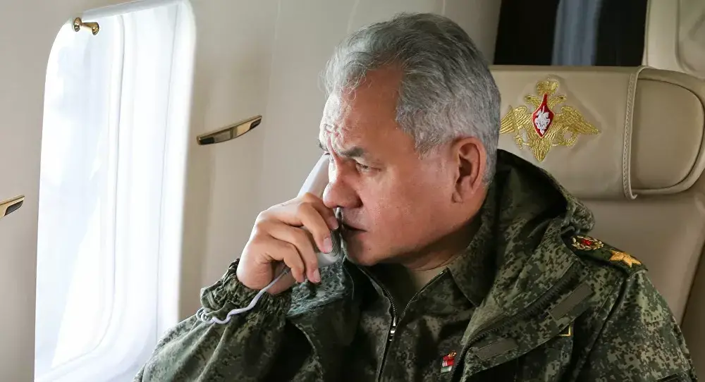 وزير الدفاع الروسي، الجنرال سيرغي شويغو