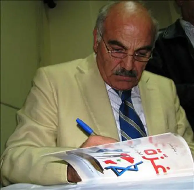هاني سليمان (1949)، محامي وأستاذ جامعي وناشط سياسي لبناني، وهو رئيس البعثة اللبنانية في أسطول الحرية لكسر حصار غزة، أيار 2010.