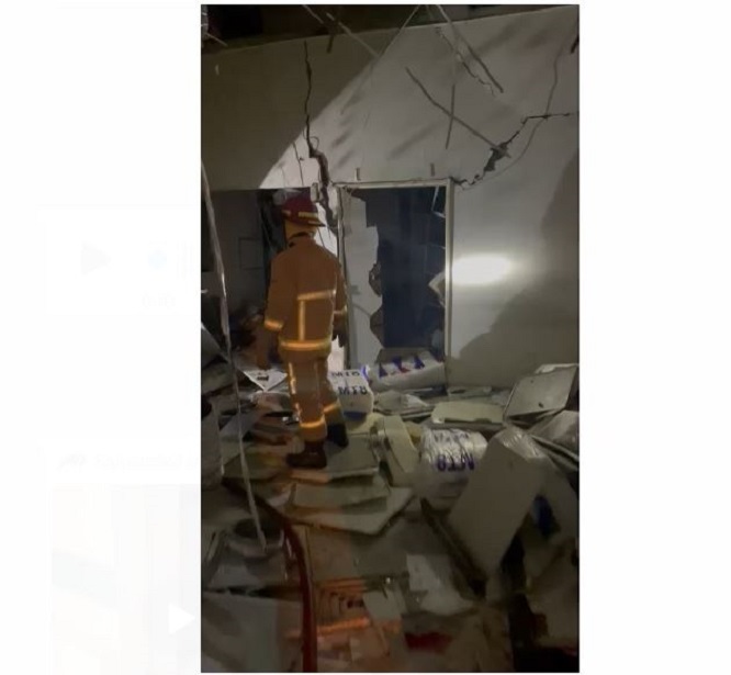 أضرار مادية كبيرة في مستشفى النبطية الحكومي