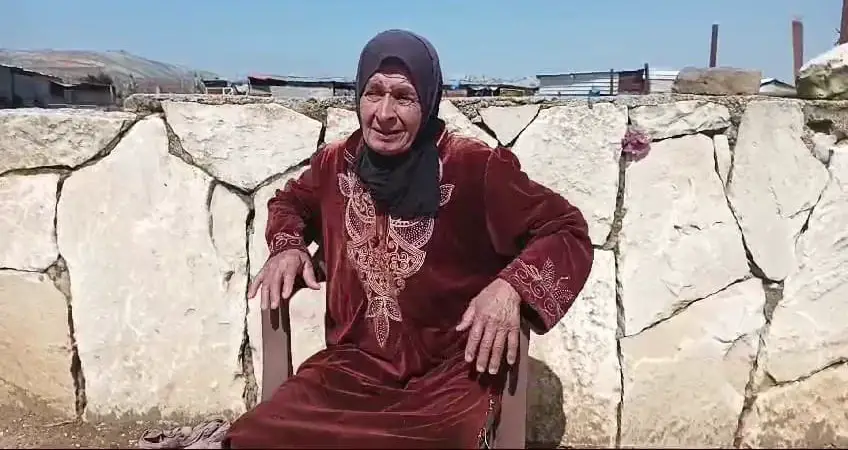 نجية المحمد من أهالي منطقة الوزاني