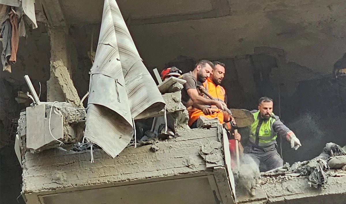 جدد عون دعوته للمجتمع الدولي بأن يتدخل لوقف الاعتداءات على لبنان (أ ف ب)