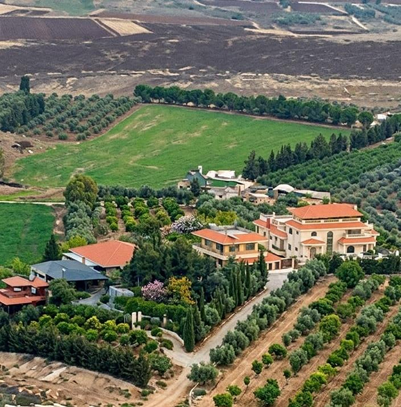 القصر الذي بناه صفاوي في بلدة الخيام جنوب لبنان