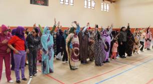 إحتضان دورة للرشاقة لجميع النساء في طرفاية بالمغرب