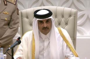 أمير قطر:قتل الفلسطينيين وتهجيرهم خط لا يجب تجاوزه