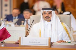 أمير قطر يتصل بالرئيسين الايراني والتركي:لتجنب اتساع رقعة الصراع