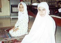 داليا تؤدي الصلاة قبل إصابتها في العدوان