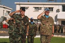 قائد الجيش العماد جان قهوجي وقائد الطوارئ الجنرال كلاوديو غراتسيانو·· تأكيد على التنسيق المشترك